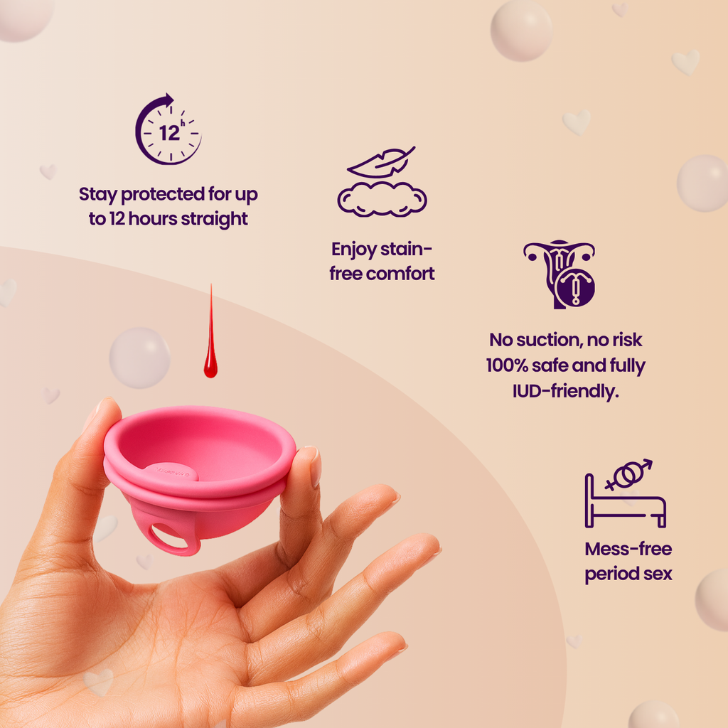 Noola Menstrual Disc From BPA-Free Medical Grade Silicone BUNDLE