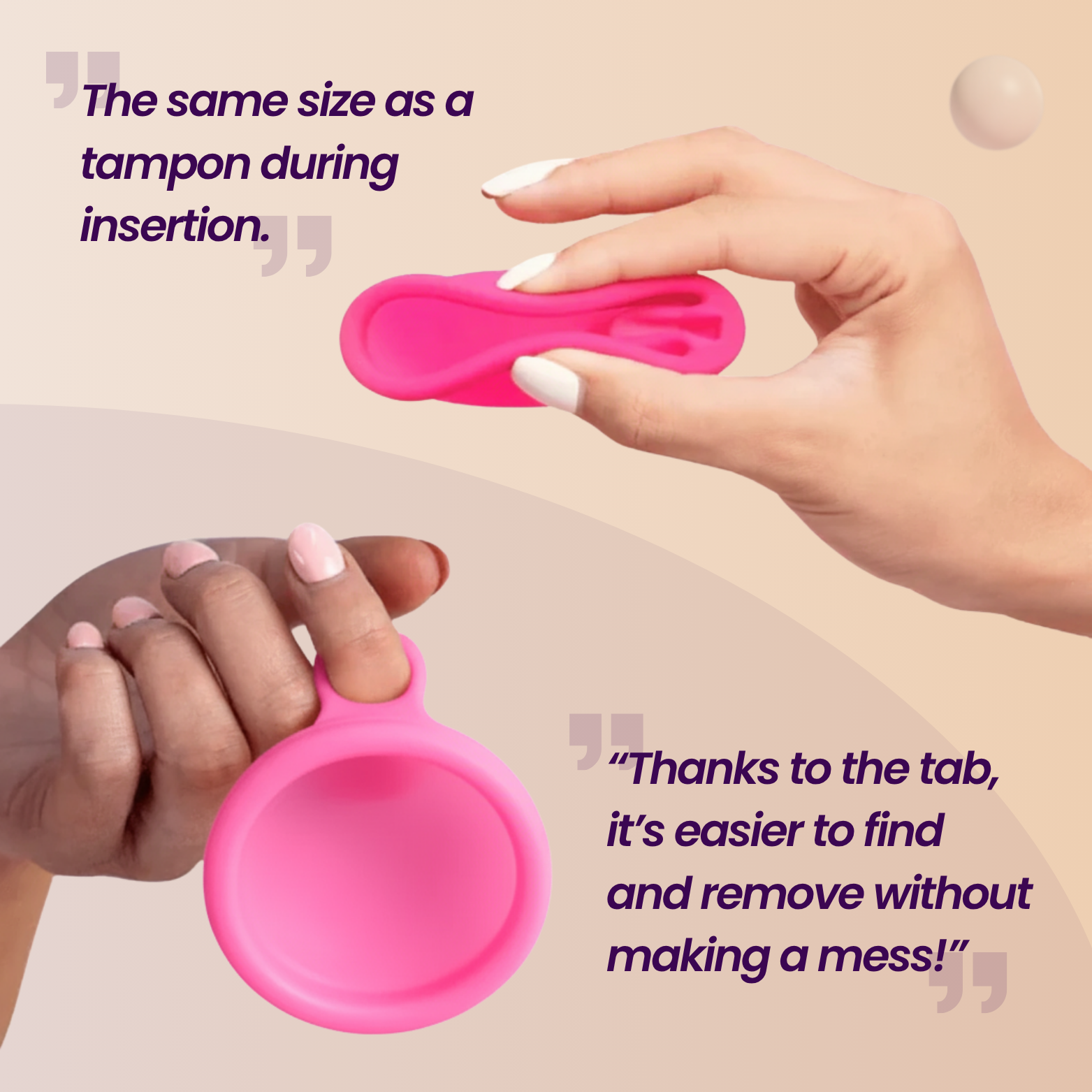 Noola Menstrual Disc From BPA-Free Medical Grade Silicone BUNDLE